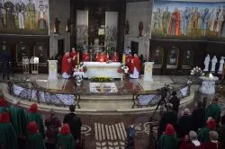 Wprowadzenie relikwii w Sanktuarium NMP Gwiazdy Nowej Ewangelizacji