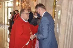 Wprowadzenie relikwii w Sanktuarium NMP Gwiazdy Nowej Ewangelizacji