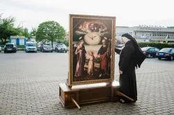 Obraz Świętej Rodziny w parafii św. Maksymiliana