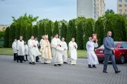 Obraz Świętej Rodziny w parafii św. Maksymiliana