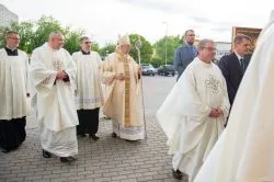 Obraz Świętej Rodziny w parafii św. Maksymiliana
