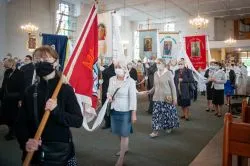 Obraz Świętej Rodziny w parafii św. Maksymiliana