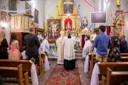 Peregrynacja obrazu Świętej Rodziny w Gostkowie
