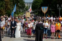 Wejście pielgrzymów na Jasną Gorę 2021