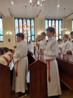 Przyjęcie posługi ceremoniarza