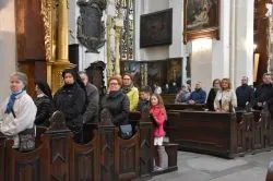 Msza Wieczerzy Pańskiej w toruńskiej katedrze
