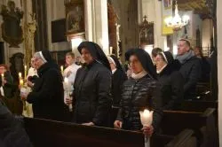 Liturgia Wigilii Paschalnej w toruńskiej katedrze