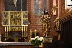 Liturgia Wigilii Paschalnej w toruńskiej katedrze