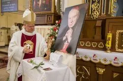 Obraz Świętej Rodziny w parafii św. Wojciecha w Działdowie