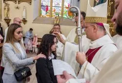 Obraz Świętej Rodziny w parafii św. Wojciecha w Działdowie