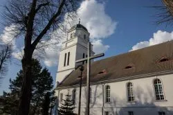 Obraz Świetej Rodziny w parafii Podwyższenia Krzyża Świętego w Działdowie