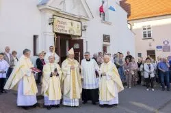 Obraz Świetej Rodziny w parafii Podwyższenia Krzyża Świętego w Działdowie