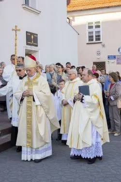 Obraz Świetej Rodziny w parafii Podwyższenia Krzyża Świętego w Działdowie
