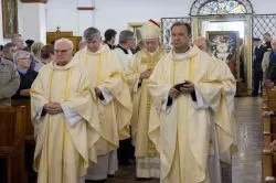 Obraz Świetej Rodziny w parafii Podwyższenia Krzyża Świętego w Działdowie