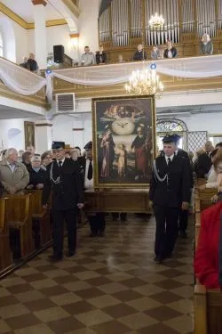 Obraz Świetej Rodziny w parafii Podwyższenia Krzyża Świętego w Działdowie