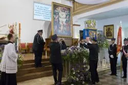 Obraz Świetej Rodziny w parafii Podwyższenia Krzyża Świętego w Działdowie