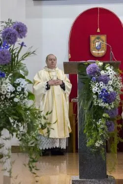 Obraz Świetej Rodziny w parafii Podwyższenia Krzyża Świętego w Działdowie