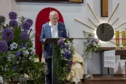 Obraz Świetej Rodziny w parafii Podwyższenia Krzyża Świętego w Działdowie