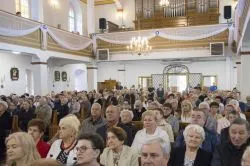 Obraz Świetej Rodziny w parafii Podwyższenia Krzyża Świętego w Działdowie