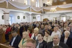 Obraz Świetej Rodziny w parafii Podwyższenia Krzyża Świętego w Działdowie