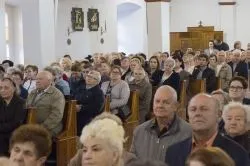 Obraz Świetej Rodziny w parafii Podwyższenia Krzyża Świętego w Działdowie