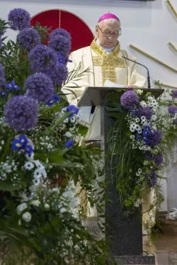 Obraz Świetej Rodziny w parafii Podwyższenia Krzyża Świętego w Działdowie
