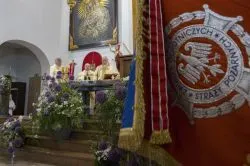 Obraz Świetej Rodziny w parafii Podwyższenia Krzyża Świętego w Działdowie