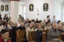 Obraz Świetej Rodziny w parafii Podwyższenia Krzyża Świętego w Działdowie