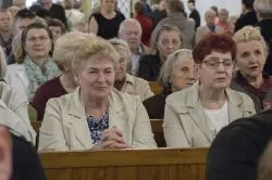 Obraz Świetej Rodziny w parafii Podwyższenia Krzyża Świętego w Działdowie