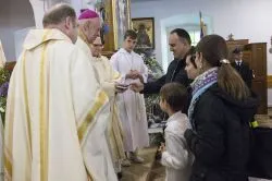 Obraz Świetej Rodziny w parafii Podwyższenia Krzyża Świętego w Działdowie