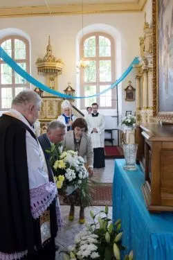Peregrynacja obrazu w Wielkim Łęcku