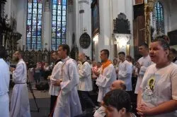 Piesza pielgrzymka - Msza św. w katedrze
