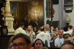 Piesza pielgrzymka - Msza św. w katedrze