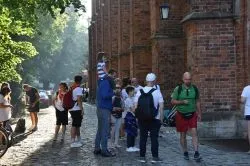 Piesza pielgrzymka - wyjście z Torunia