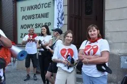 Piesza pielgrzymka - wyjście z Torunia