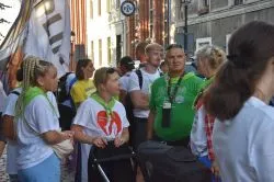 Piesza pielgrzymka - wyjście z Torunia