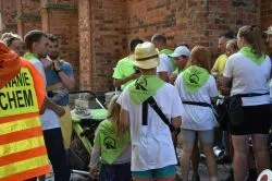 Piesza pielgrzymka - wyjście z Torunia