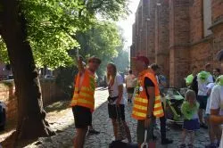 Piesza pielgrzymka - wyjście z Torunia