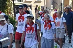 Piesza pielgrzymka - wyjście z Torunia