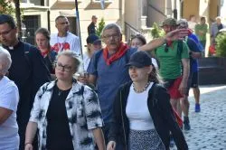 Piesza pielgrzymka - wyjście z Torunia