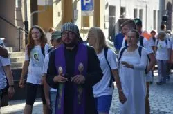Piesza pielgrzymka - wyjście z Torunia