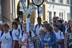 Piesza pielgrzymka - wyjście z Torunia