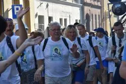 Piesza pielgrzymka - wyjście z Torunia