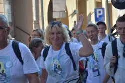 Piesza pielgrzymka - wyjście z Torunia