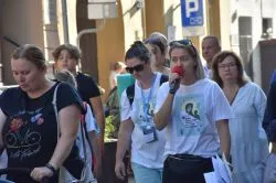 Piesza pielgrzymka - wyjście z Torunia