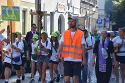 Piesza pielgrzymka - wyjście z Torunia