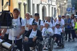 Piesza pielgrzymka - wyjście z Torunia
