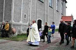 Wprowadzenie relikwii w Górznie