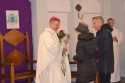 Relikwie kard. Wyszyńskiego na Stawkach