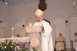 Relikwie kard. Wyszyńskiego na Stawkach